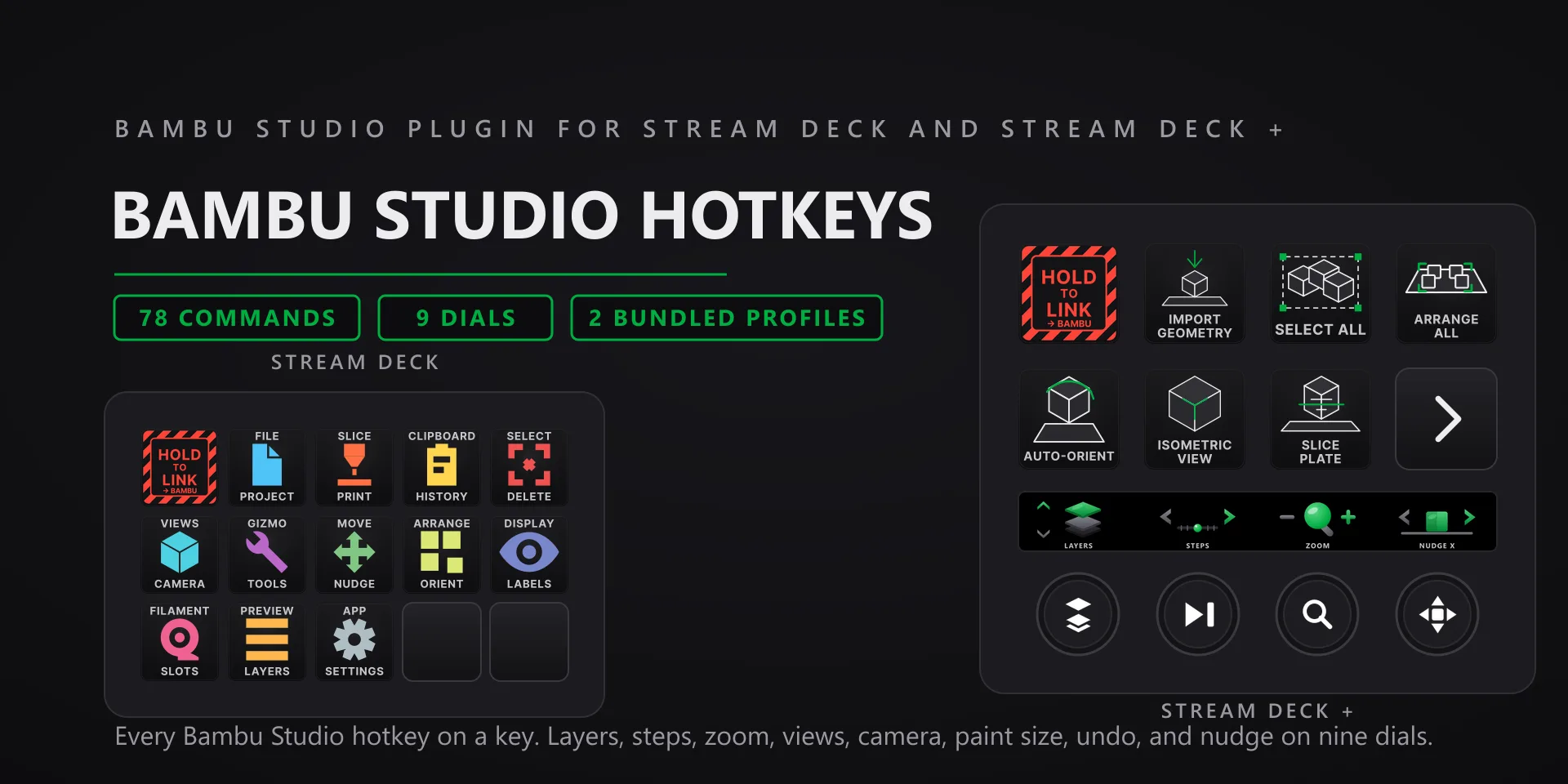 Bambu Studio Hotkeys hero slide