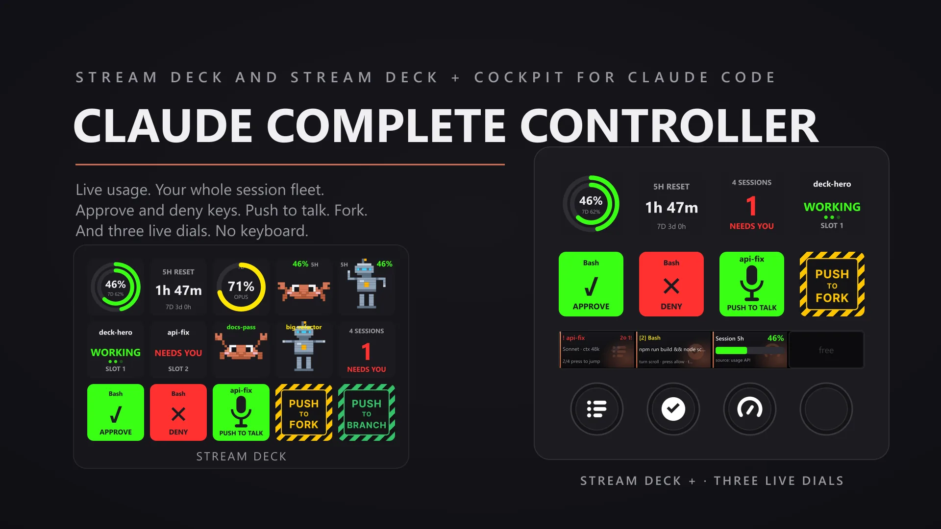 Claude Complete Controller hero slide