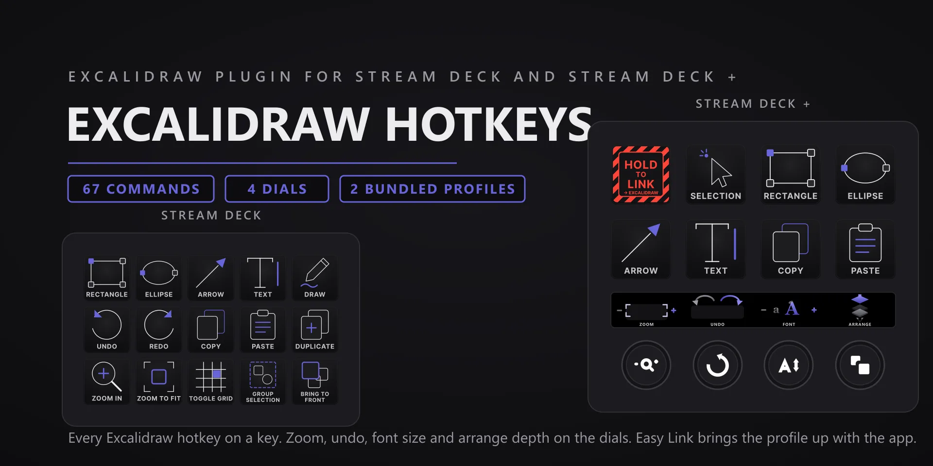 Excalidraw Hotkeys hero slide