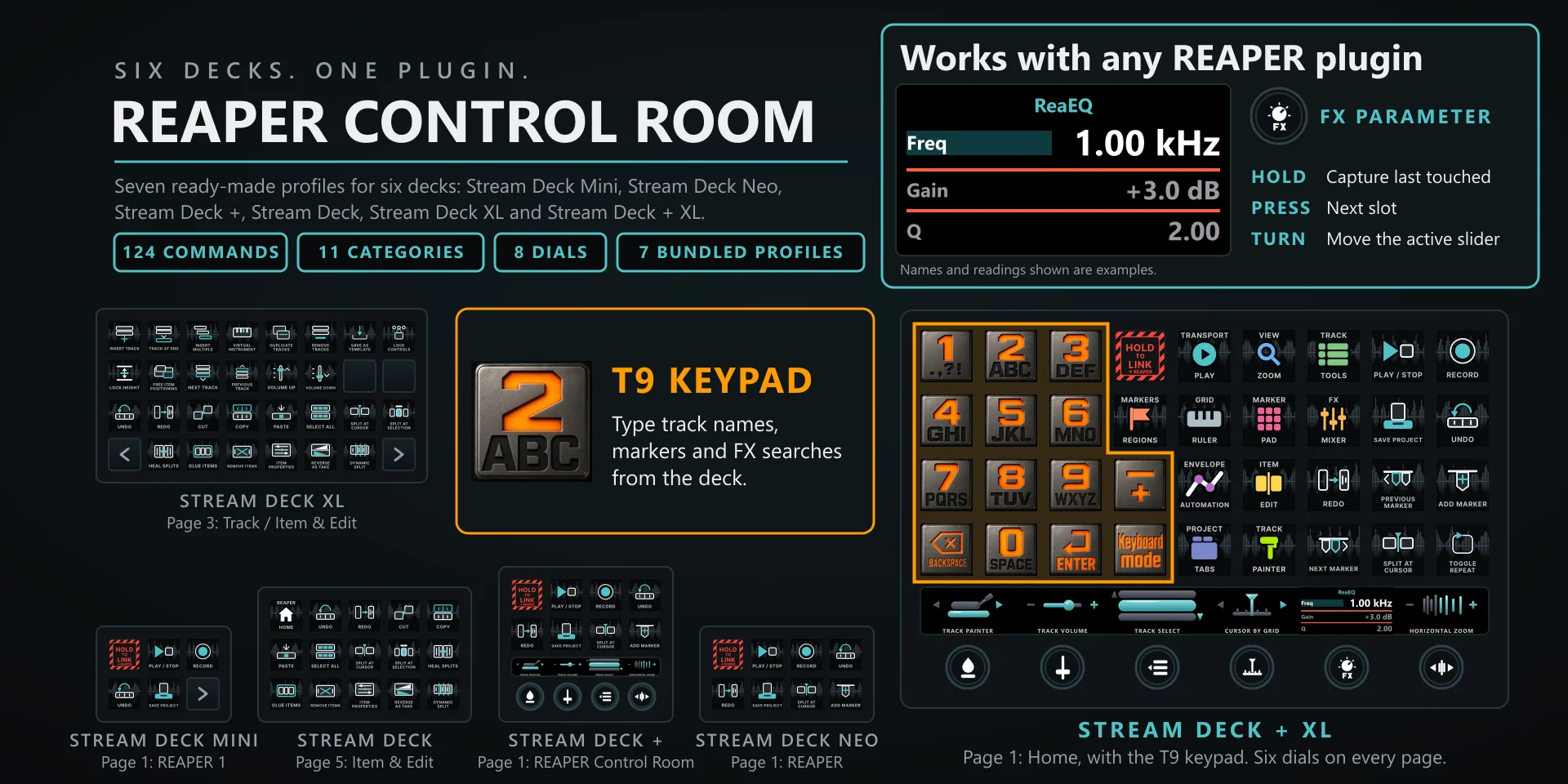 REAPER Control Room hero slide