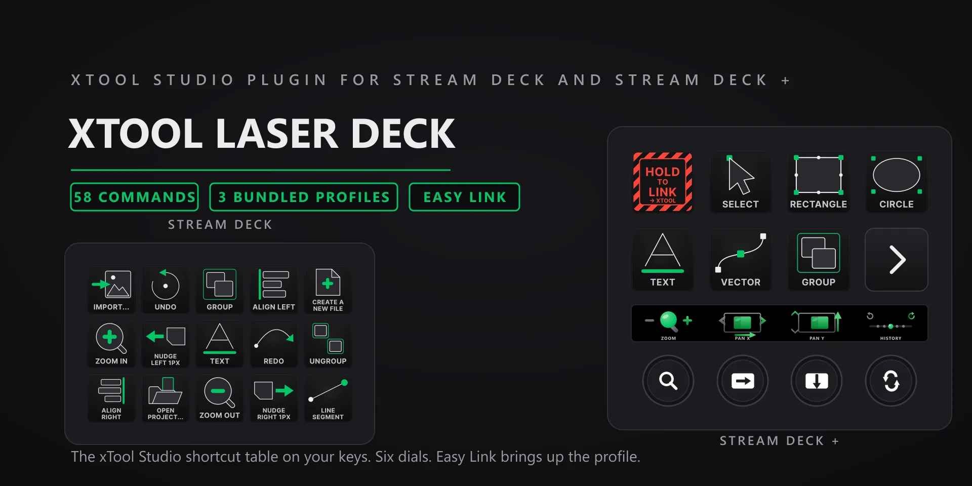 xTool Laser Deck hero slide